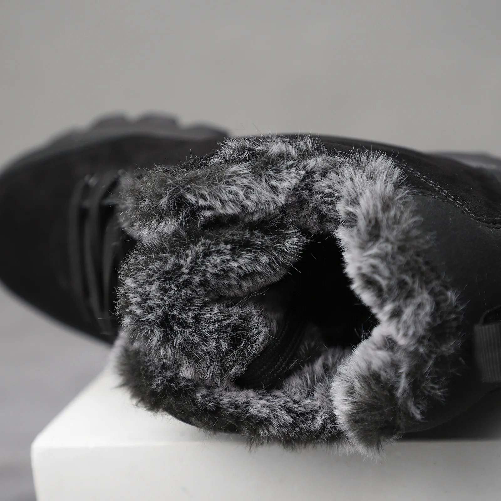 Men Snow Boots Outdoor Shoes For Male Thick Sole Sneakers for Men Winter Shoes Botines Tenis Keep Warm Fluff Mens Ankle Boots 241114
