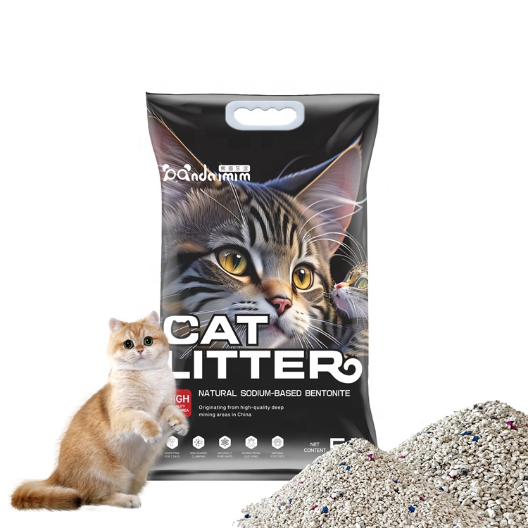 Bentonite Bulk Clumping Broken Factory Wholesale Cat Litter 100% Natural Sodium Bentonite Crushed bentonite cat litter
