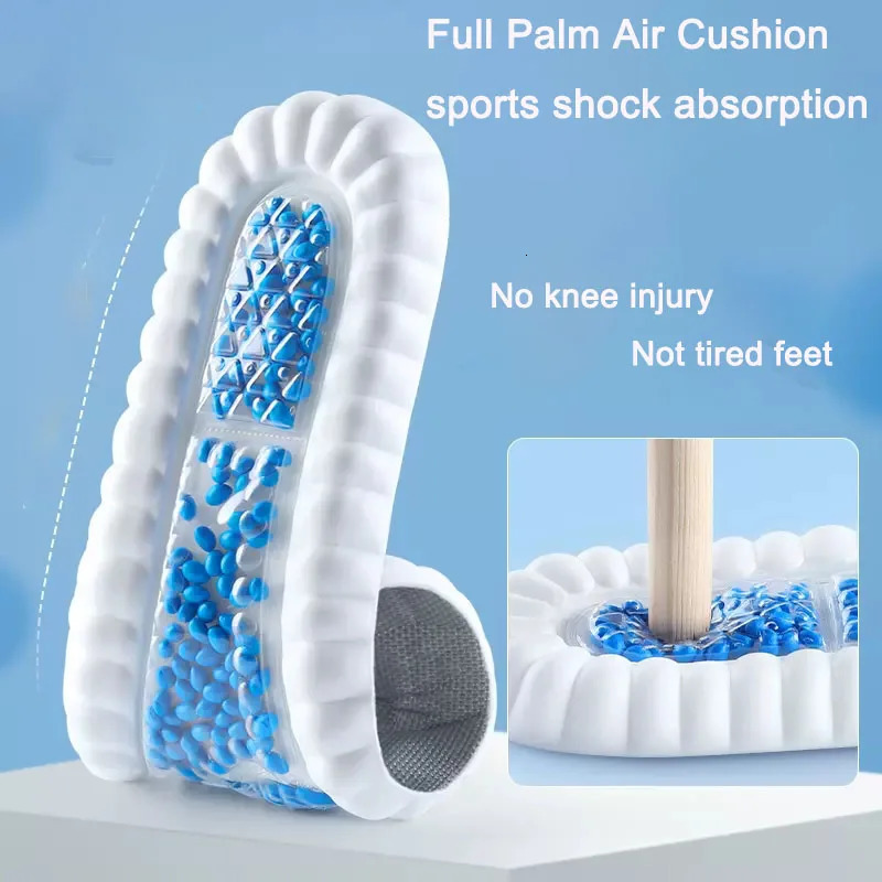 sports latex insoles for comfortable French style foot underwear suitable for men women orthopedic shoes sole running accessories 241126
