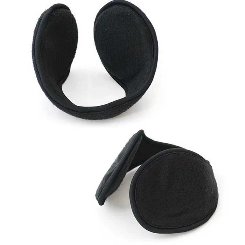 Soft plush thick ear warmers for women and men fashionable winter earmuffs solid color earmuffs outdoor protective earmuffs W241126