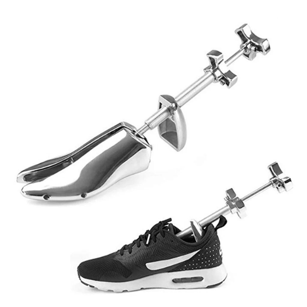 1 set of neutral aluminum alloy stretch shoes stretch shoes tree shaped womens metal shoes 241126