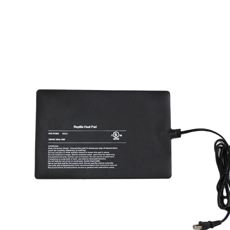 New Product Heater Mat With Temperature Adjustment 50 Gallon 7W Hermit Crab Tank Terrarium Reptile Heating Pad