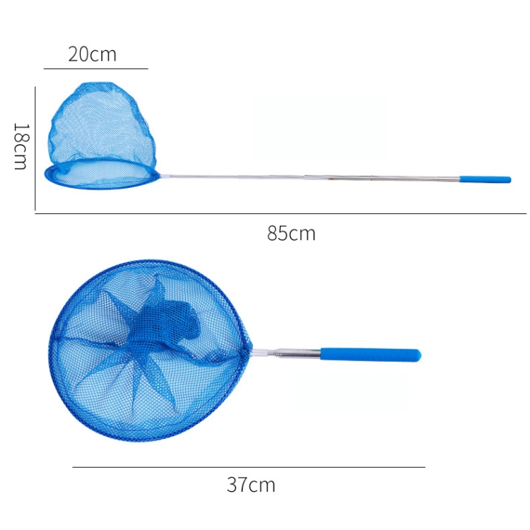 Hot selling Stainless Steel Telescopic Children kids garden Catching Fish And Insects Net toys tools