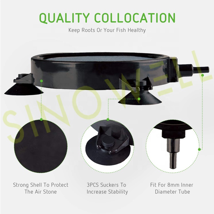 Factory Direct Supply Aquarium Air Stone with Shell and Sucker