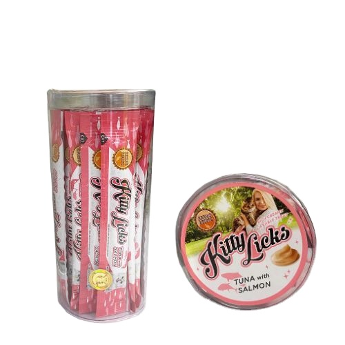 Healthy Vitamins And Minerals Tuna And Salmon Snacky Cat Food Treat Snack Dishes