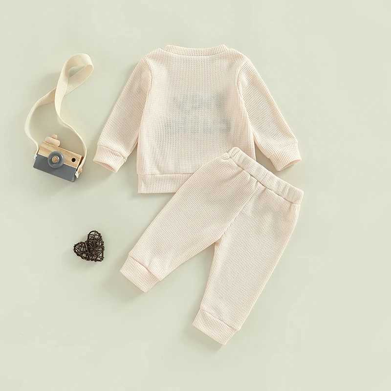 Clothing Sets Toddler Winter Snowflake Print Hoodie and Pants Set Christmas Outfit Long Sleeve Pullover Sweatshirt Baby Clothes H241126
