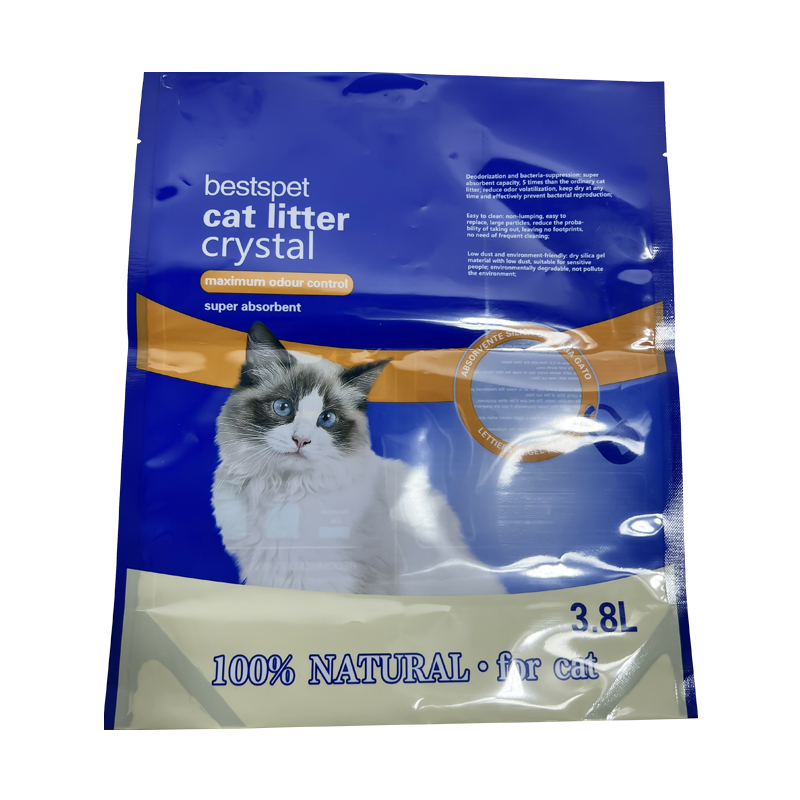 Hot Selling Eco-Friendly Low Dust Easy Clean Absorbent Deodorize Crystal Silica Gel Cat Litter