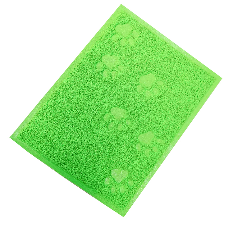 Pet feeding mat for dogs cats, waterproof pvc floor mat for food and water under bowl easy clean non-slip cat litter mat