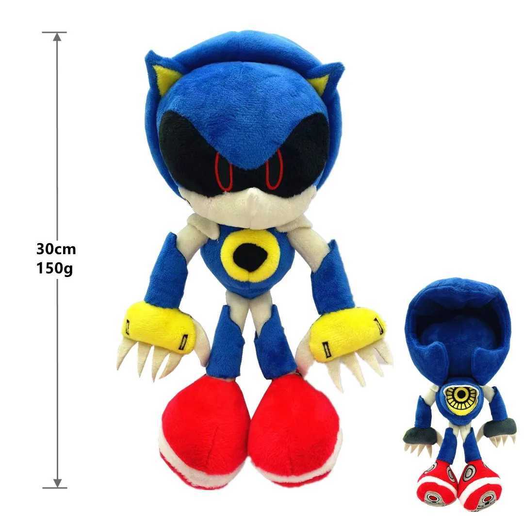 Plush Dolls Newly arrived super sonic plush toy hedgehog Amy rose finger joint tail cute cartoon soft filled doll birthday gift T241123