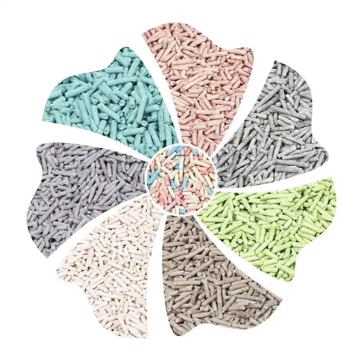High water absorption ecoclean natural cat box filler tofu cat litter suppliers tofu cat litter low dust