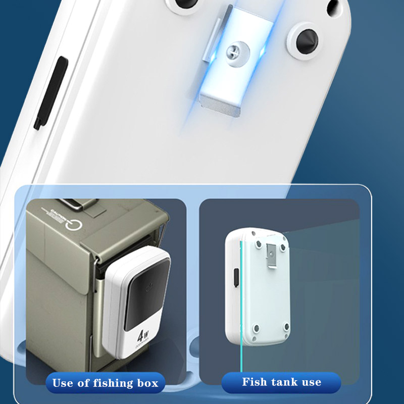 Factory Supply portable fish tank rechargeable air pump fish aquarium mini air pump