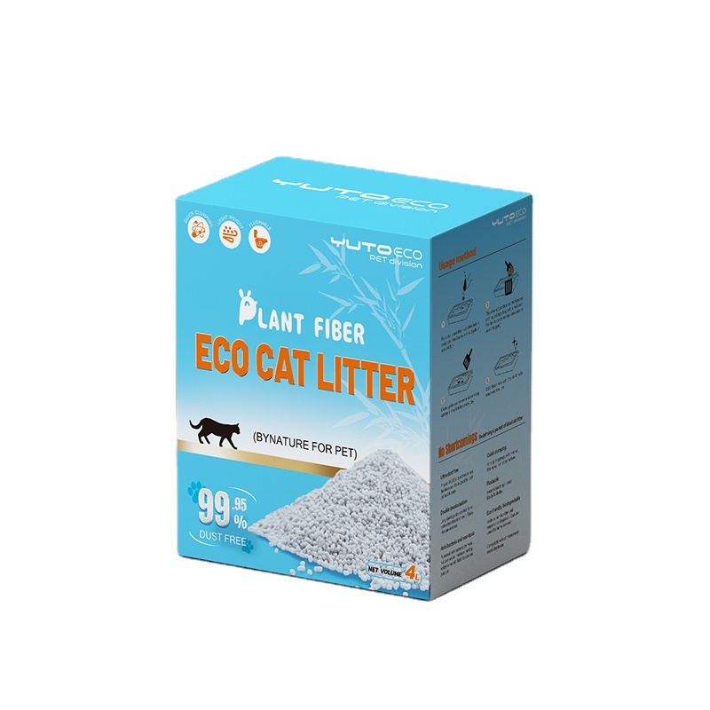 Environmental Printing Natural Cat Litter Easy Tear Natural Cat Litter Moderate Weight Natural Cat Litter