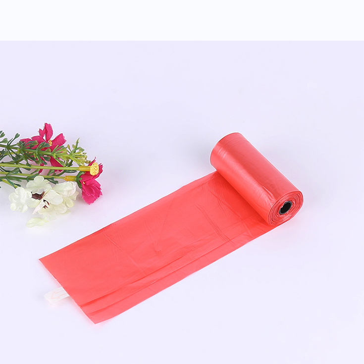 Hot Sale Outdoor Dog Poop Garbage Bags Multi Color Pet Poop Cleaning Plastic Bag