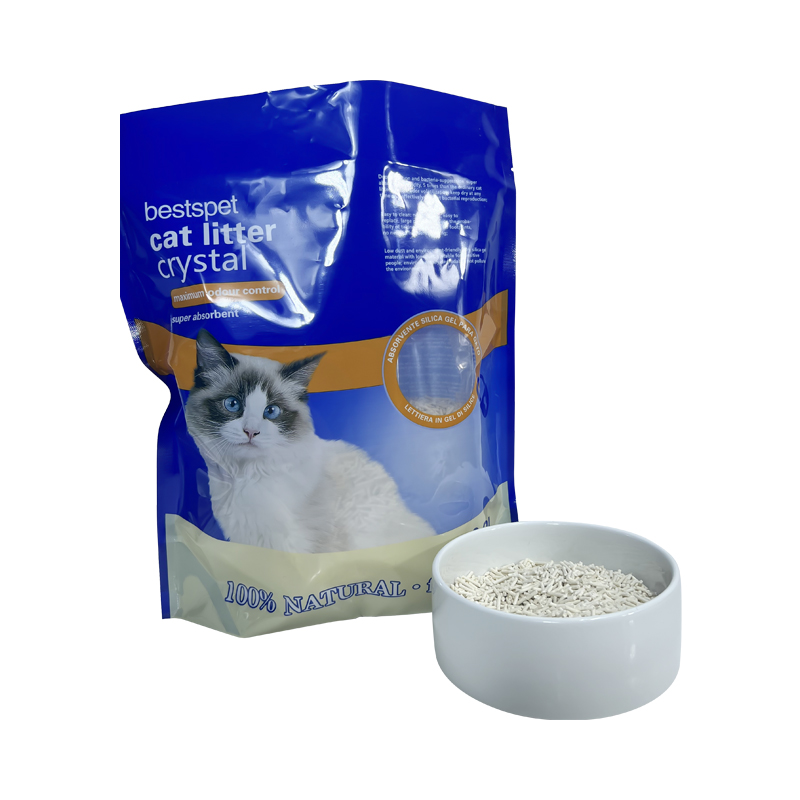 Hot Selling Eco-Friendly Low Dust Easy Clean Absorbent Deodorize Crystal Silica Gel Cat Litter