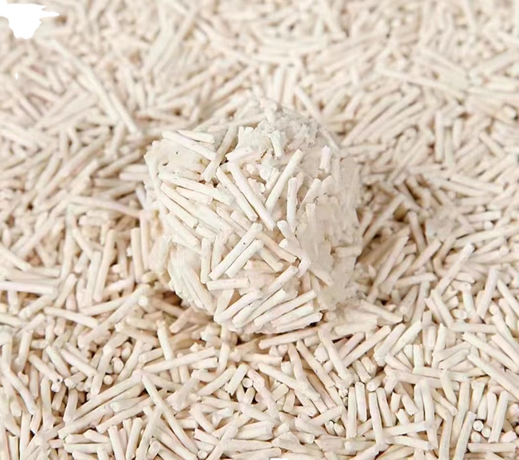 Factory Wholesale Eco friendly Tofo Cat Litter easy scoop quickly clumping highly water absorbed Cat Sand Litter bulk