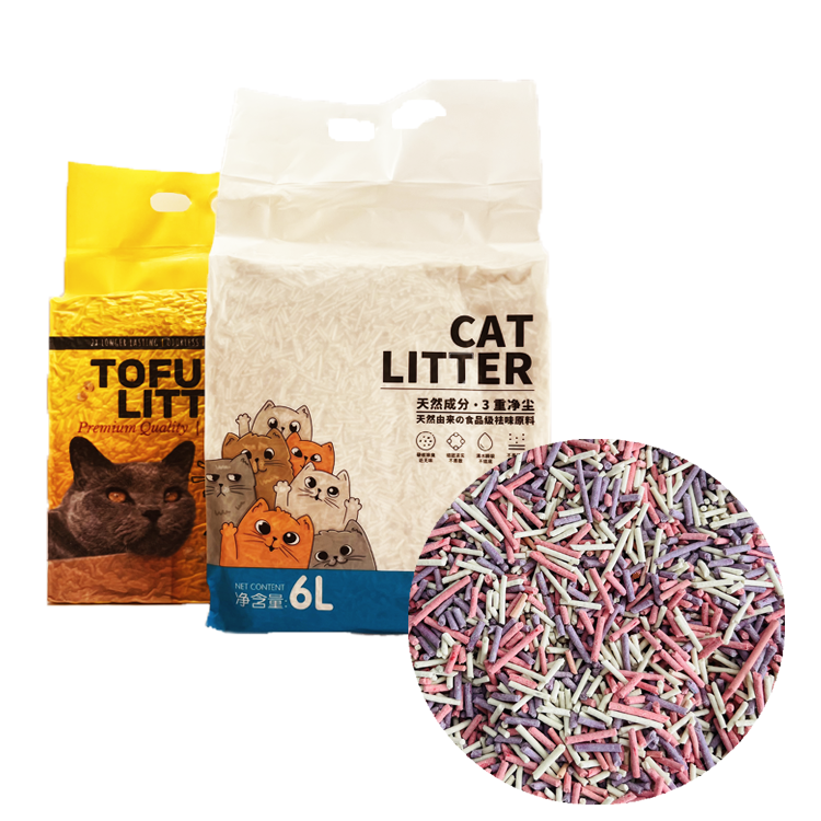 New Product Quickly Clumping Low Dust Protect health Tofu Cat Litter