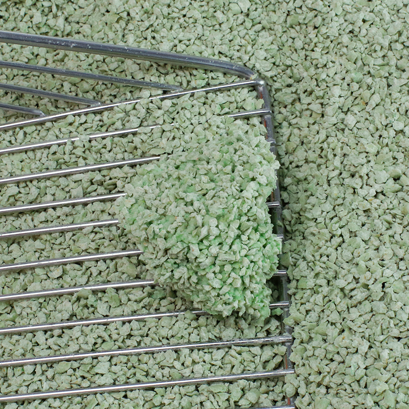 Bulk Flushable Clumping Green Broken tofu cat litter