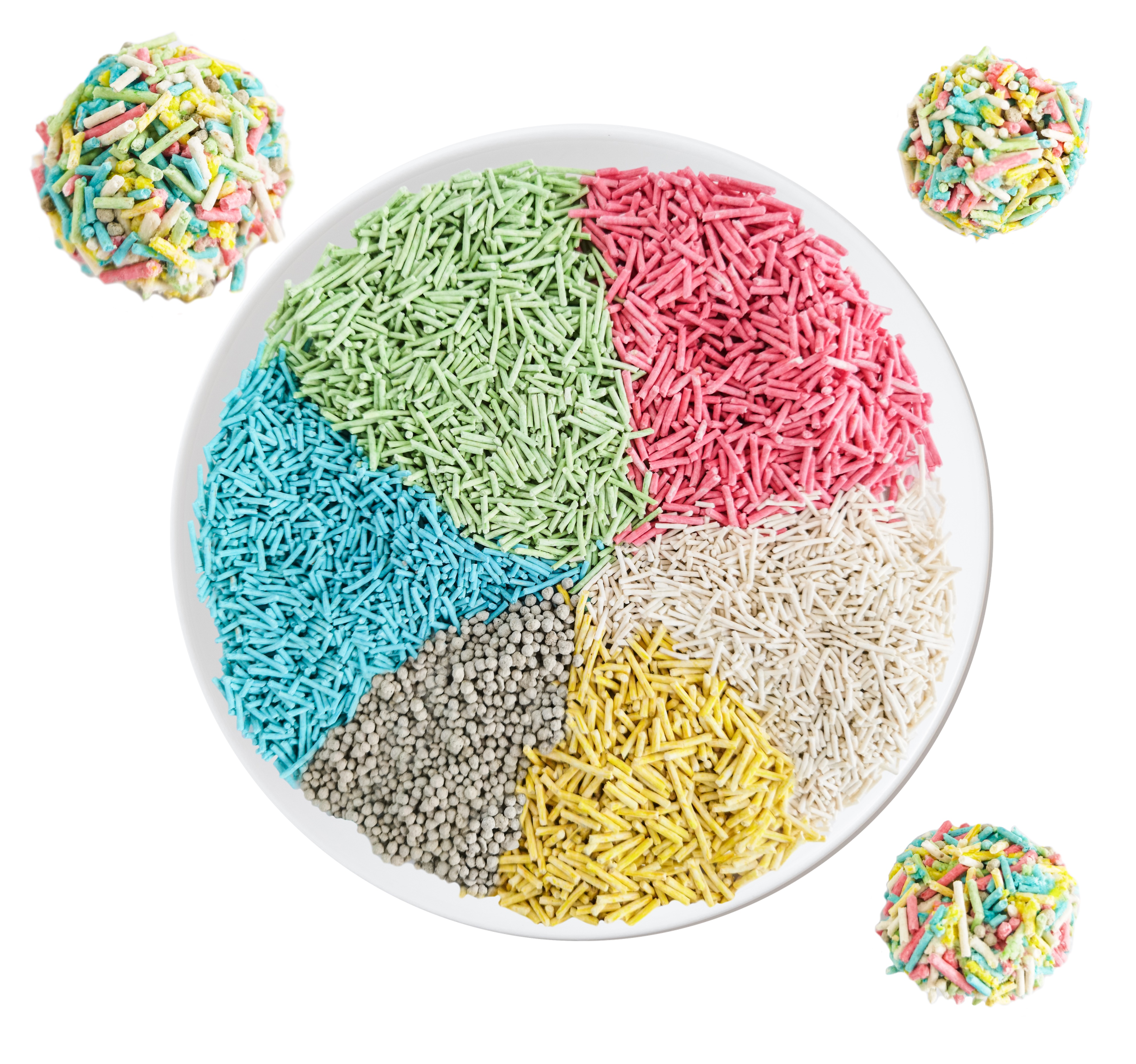 Low Dust Tracking Sturdiness 5 in 1 3 in 1 Biodegradable Mixed Tofu Cat Sand Litter
