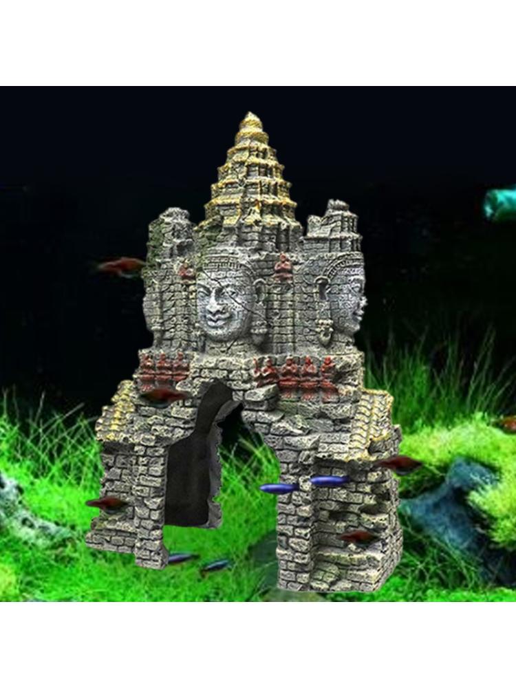 Aquarium decoration statues