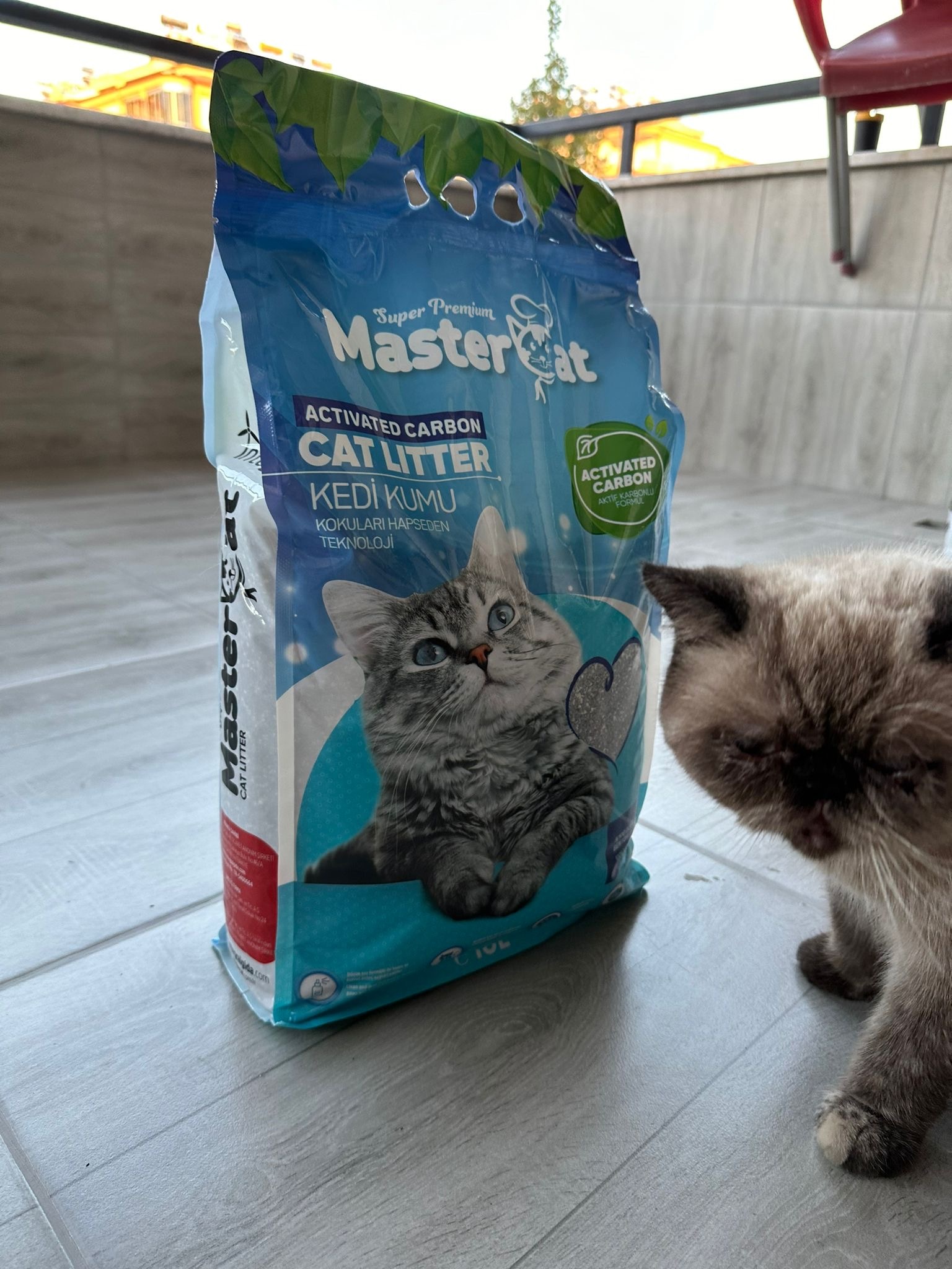 High Quality MasterCat Sand Marseille 10L Fast Clumping Scented Bentonite Cat Litter Flushable Natural Soup Ball Pattern