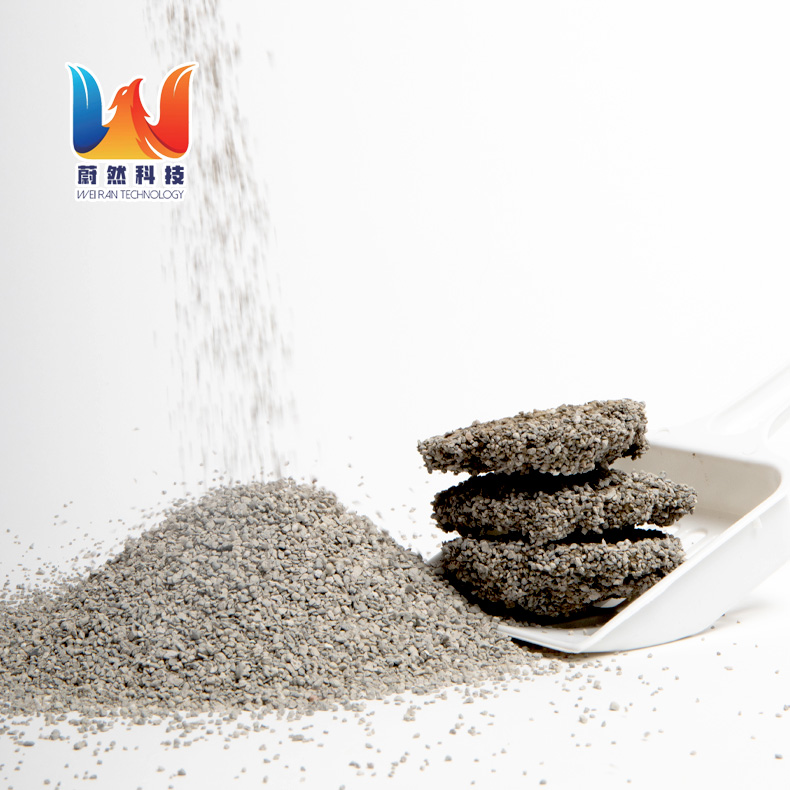 fine partical bentonite cat litter broken high quality with scent deodorization easy to scoop