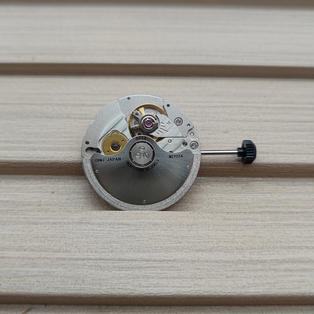 Japan Original Miyota 9015 Mechanical Movement Ultra Thin 24 Jewels Automatic Self-winding Watchmaker Replacement Mechanism