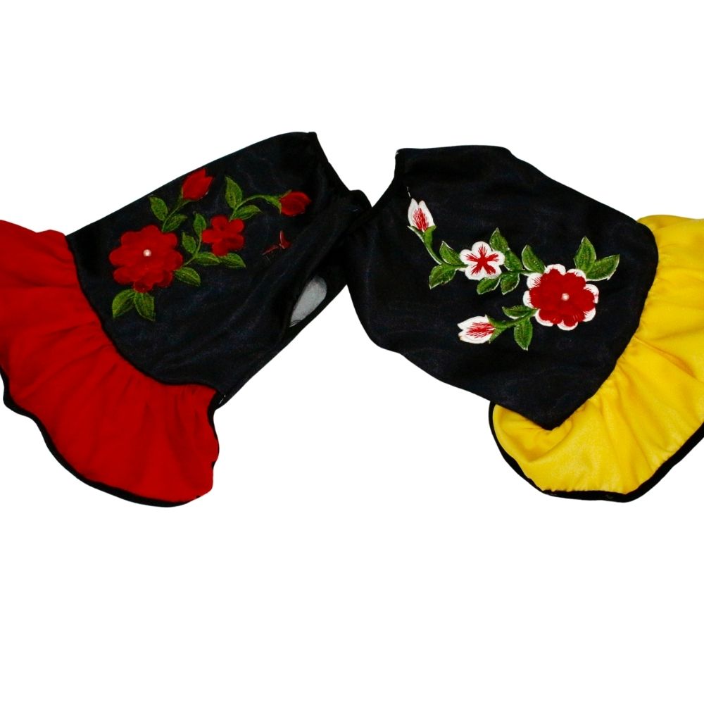 Wholesale Made in Viet Nam Sleevelesslothes Round Neck Dress Apparel Medium Cute Pet