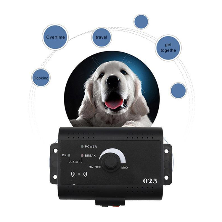 Electronic Barking Dog Alarm in Ground Pet Fencing System Pet Training Products Training Collars Electronic Boundary Control