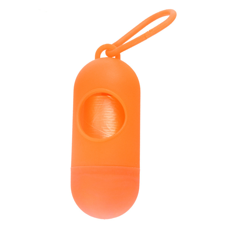 New Dispenser Leash Clip Pet Poop Picker Dog Trash Bags