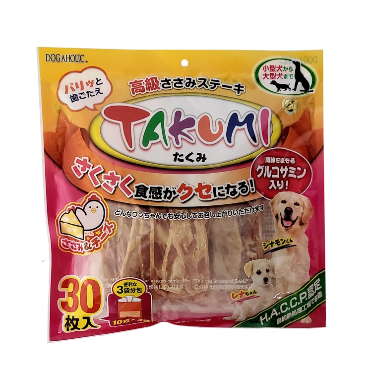High-Calcium Joint Health Pet Dog Snacks Treats For Takumi Chicken Cheese Natual Dry Dog Food Snacks