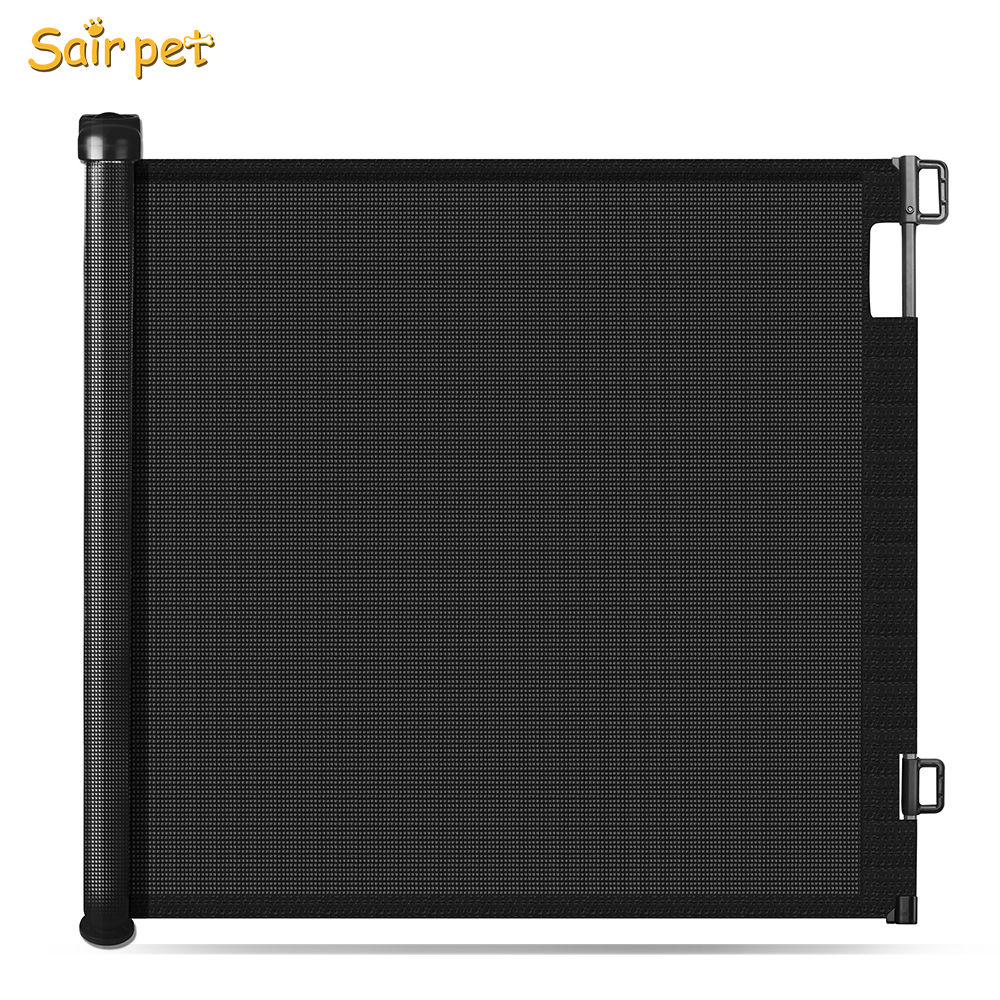 Best Selling New Design Child Dog Doorways Or Stairs Super Wide Mesh Door Fence Baby Retractable Pet/kids Safety Gate