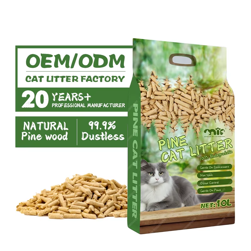 Fast Delivery OEM Factory Natural Cedar Easy Clean Highly Absorbent Odor Control Pine Wood Cat Litter