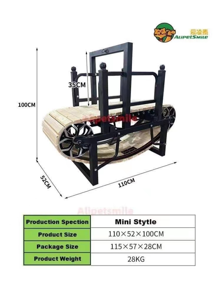 Medium and large dog treadmill suitable for dog running exercise can be customized logo