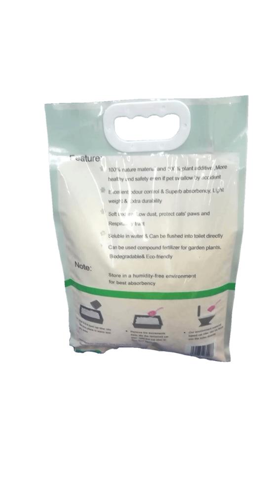 2018 cheapest factory wholesale eco-friendly absorption well pet cleaning and quickly clumping tofu cat litter