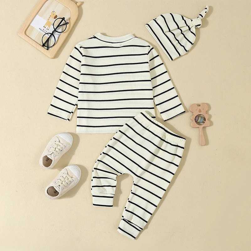 Clothing Sets Toddler Winter Clothes Cartoon Print Hoodie with Jogger Pants and Beanie 3-Piece Set for Boys and Girls H241126
