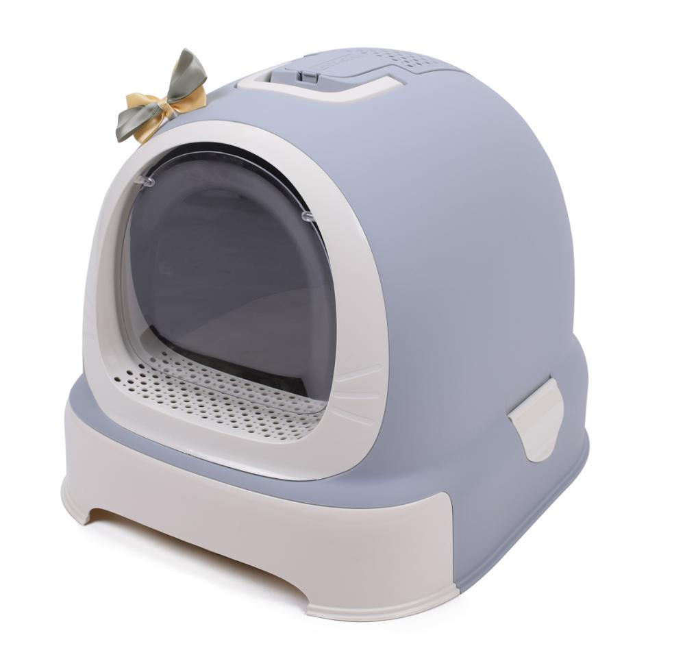 Petstar Hot Sale Professional Manufacturer Enclosed Durable PP Cat Litter Toilet Box