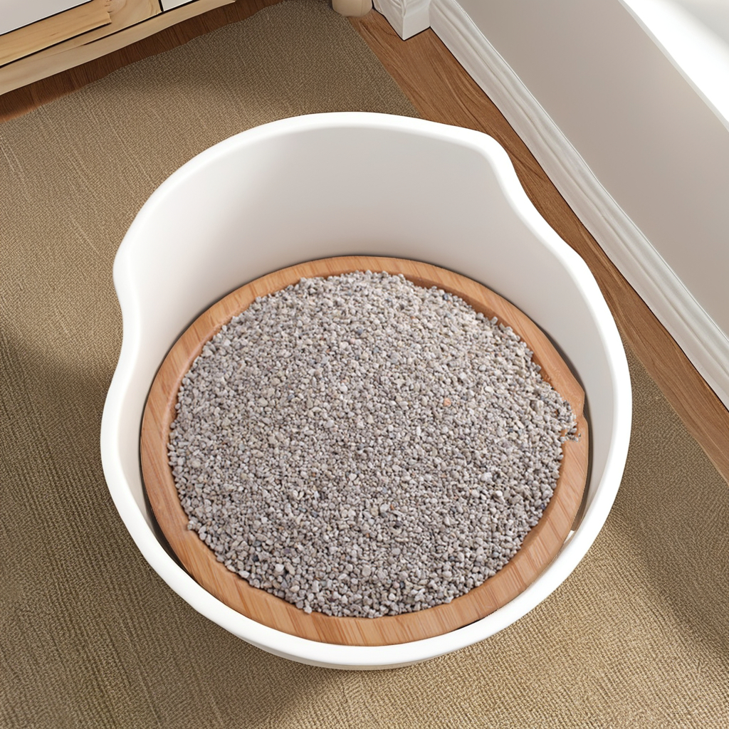 100% Raw Ore Bentonite Cat Litter OEM Customizable Irregular Shape Premium Cat Waste Management Product