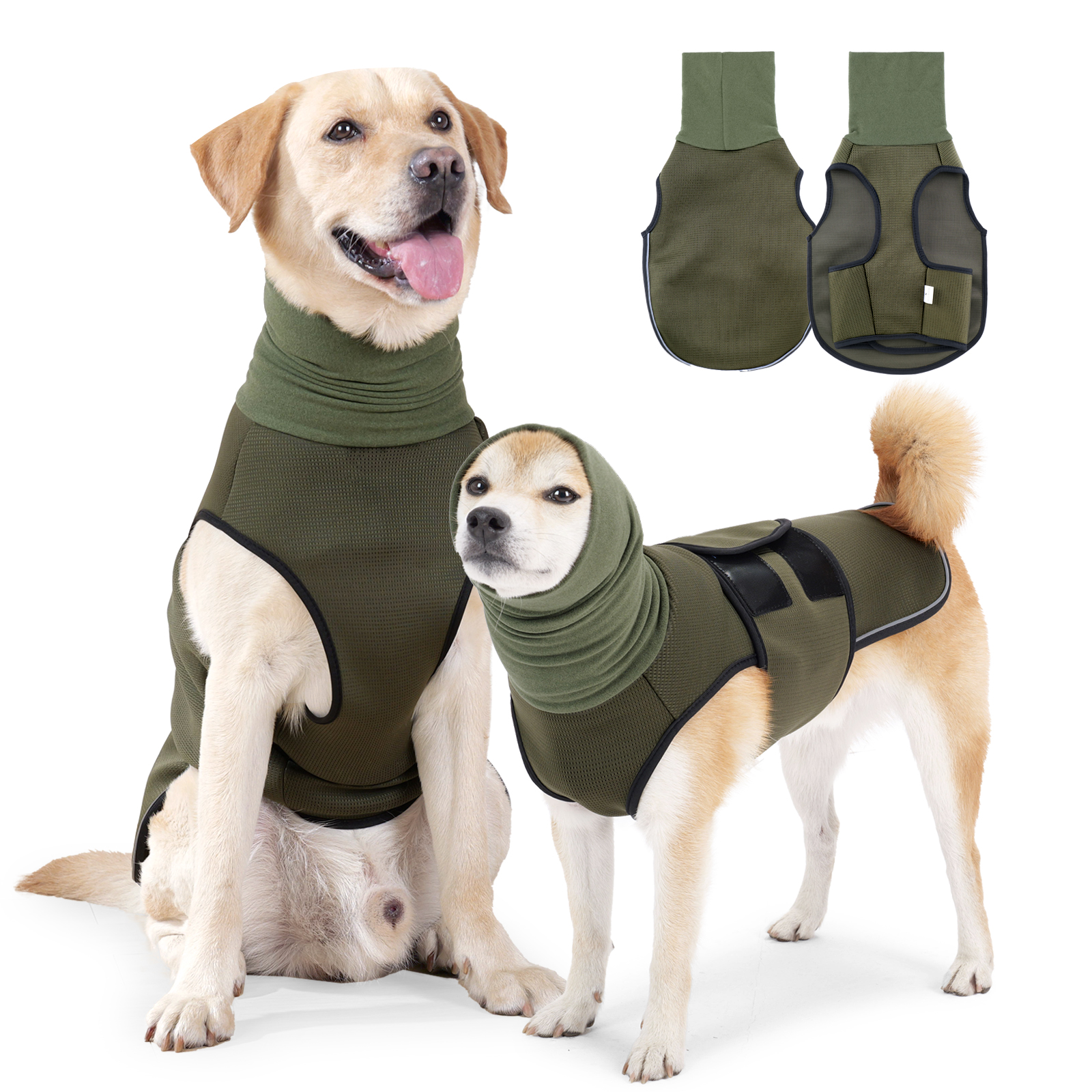 Wholesale Pet Dog Warm Anti-noise Calming Down Anxiety Calming Dog Relieving Anxiety Pet Clothing Dog Clothes