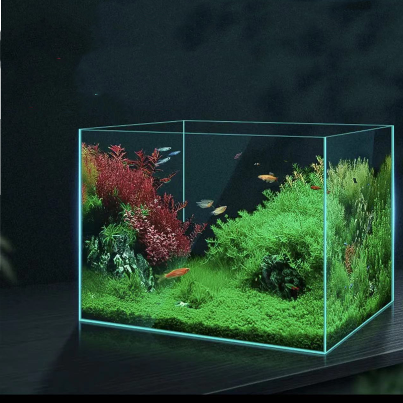 China Wholesale 5 in 1 Mini Fiberglass Aquarium Betta Fish Tank Aquaculture Desktop Mini Fish Tank