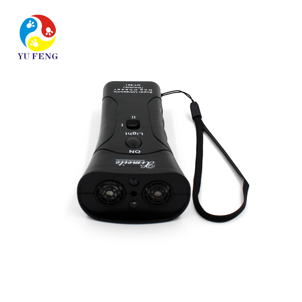 Portable Dog Chaser Stops Barking Aggressive Animal Attacks Ultrasonic Dog Repeller Pet Training Products Bark Deterrents