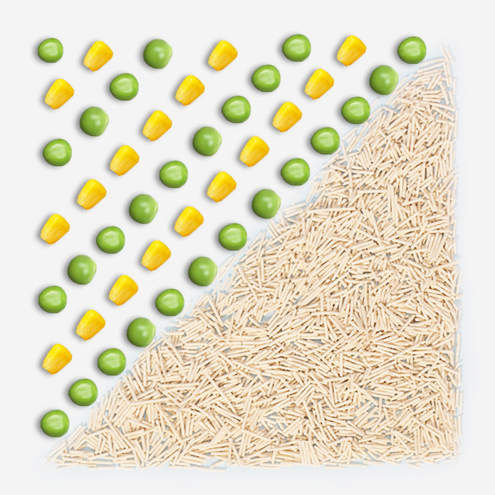 Wholesale automatic cat litter sand premium natural tofu cat litter with cheap price for cat