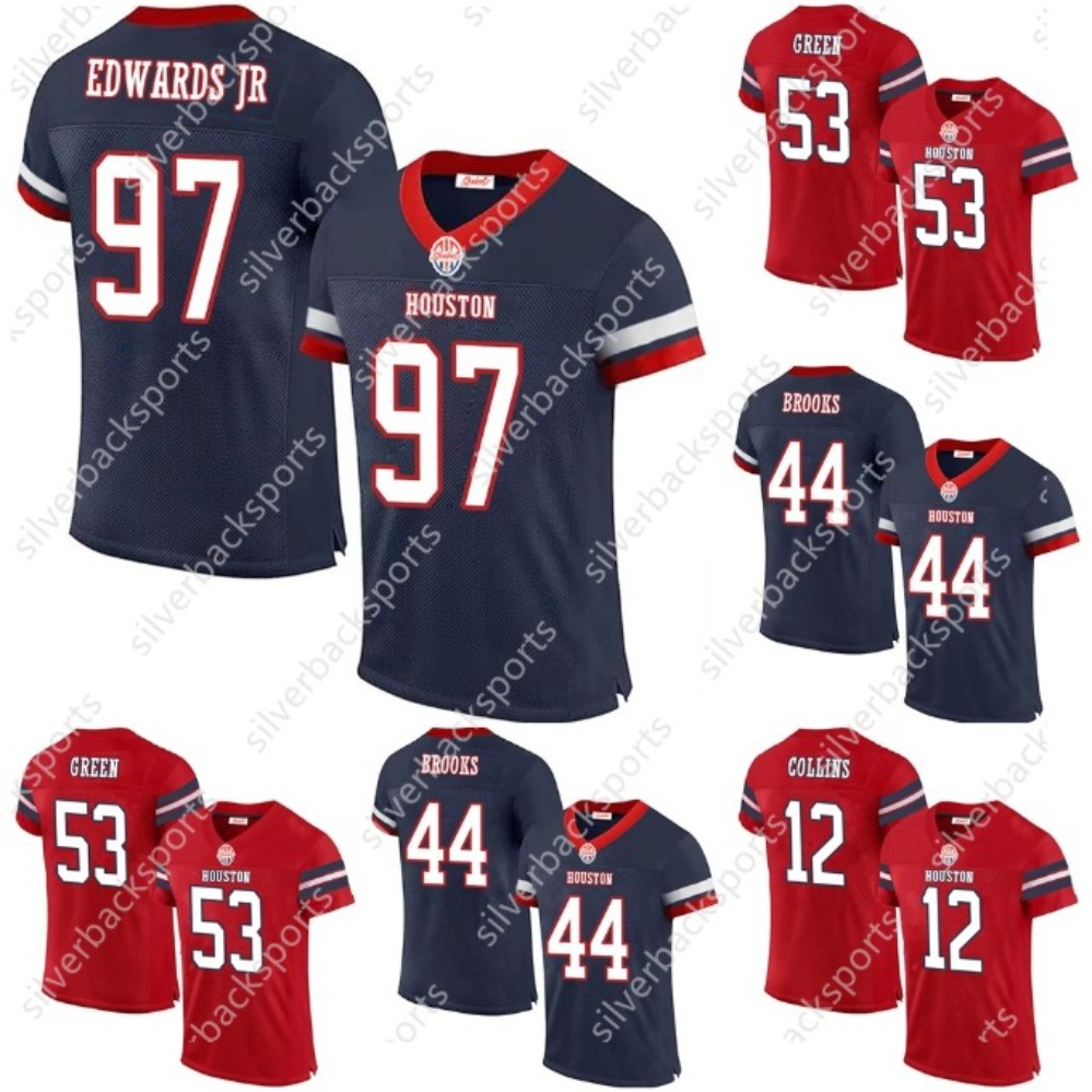 2024 DIY Edwards Jr C.J. Stroud 5 Jalen 3 Tank 24 Derek 12 Nico 31 Dameon 1 Stefon All Embroidery Custom Name Any Number Game Football Jerseys This ba