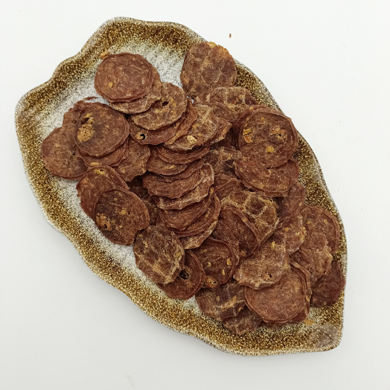 Wholesale dried pet snacks Dog snacks and dog food Dried Duck snow pear Puppy snacks Nutritious Natural pet Treats oem 500g
