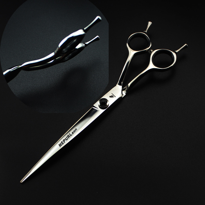 7.5 inch 440C High-grade imported Material Shovel Professional Pet Scissors Beauty Scissors Pet