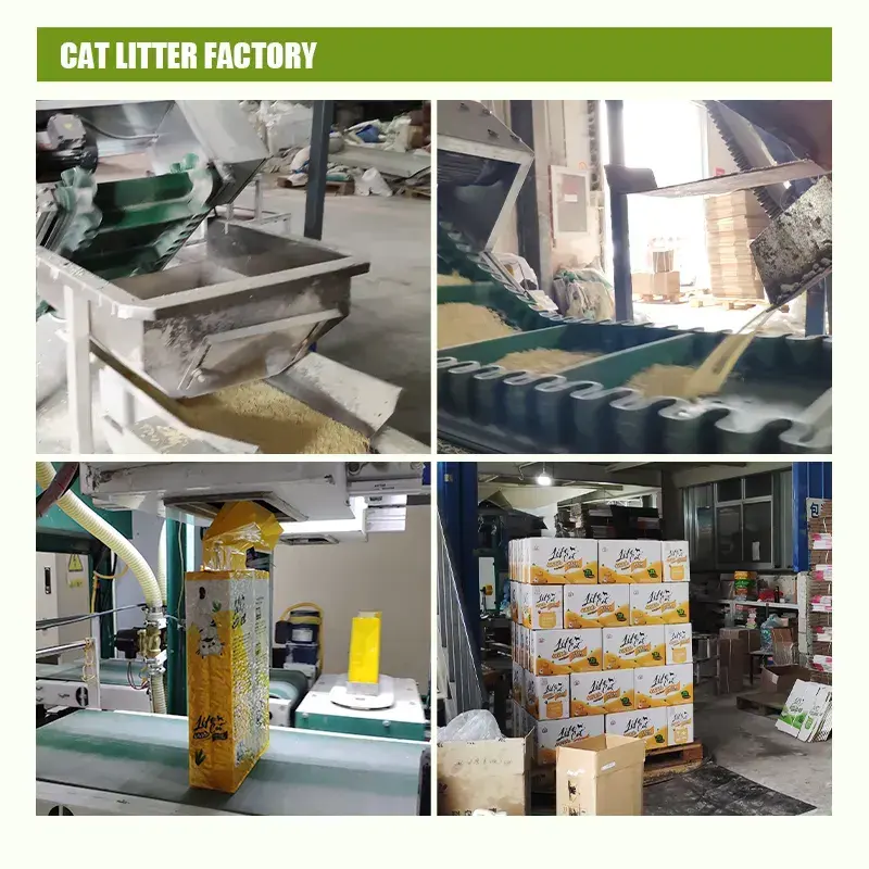 Bulk 2.0mm Strip Charcoal Tofu Cat Litter Sand