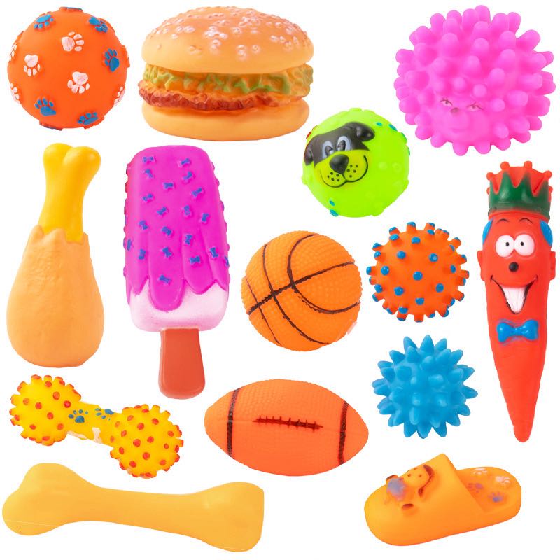 Dog toys that are resistant to biting and grinding teeth accompany dogs to attract their attention, making them the perfect gift for pets