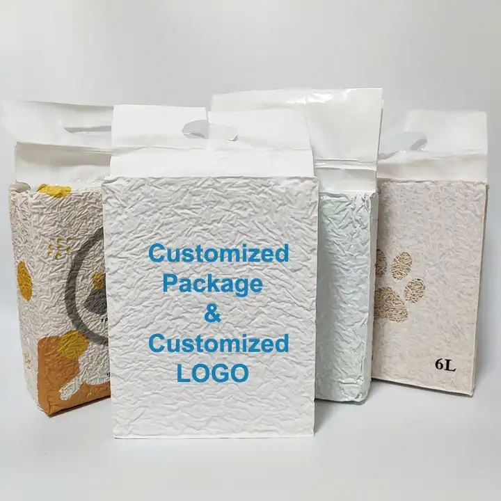 Excellent manufacturing team pet natural tofu cat litter more comfortable to use 10kg 12 liters tofu cat litter