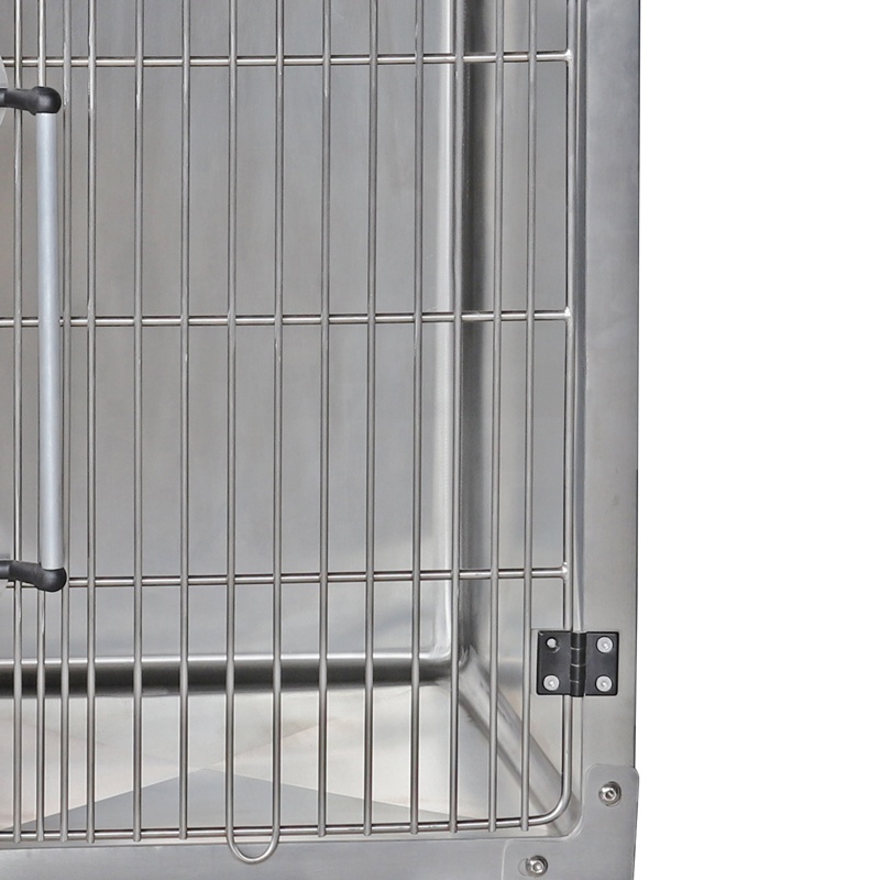 Stainless steel pet Oxygen treatment cage dog indoor kennel wholesale customize Modular assembly indoor kennel