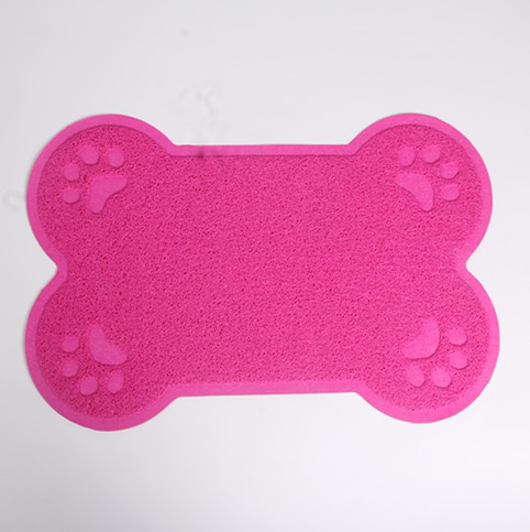 pvc water proof pet mat anti slip pet feeding mat plastic cat toilet mat