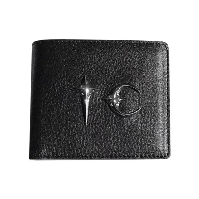 Thug Club Rock Metal Leather Bag Portable Wallet Bb41 241125